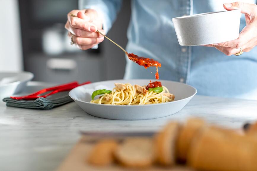 Connect Organic Πιάτο Βαθύ, σκουριά