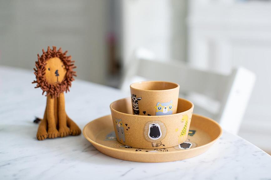 Connect Organic Harry Dječje Posuđe Set od 3 dijela