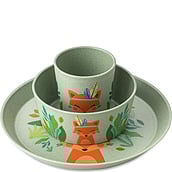 Connect Organic Zestaw naczyń dziecięcych 3 el.