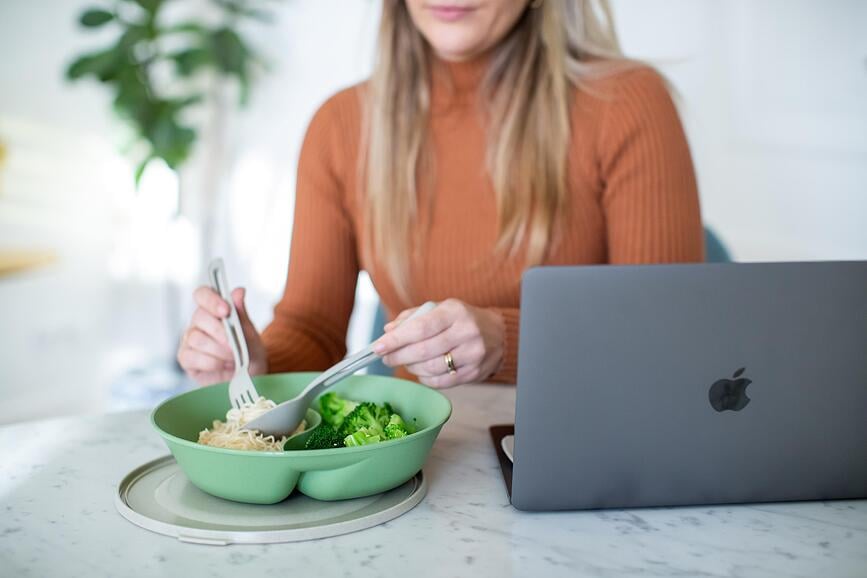 Connect Separee Organic Nature Zdjela s poklopcem plava