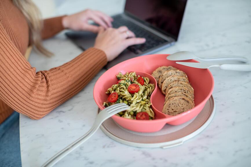 Connect Separee Organic Nature Zdjela s poklopcem plava