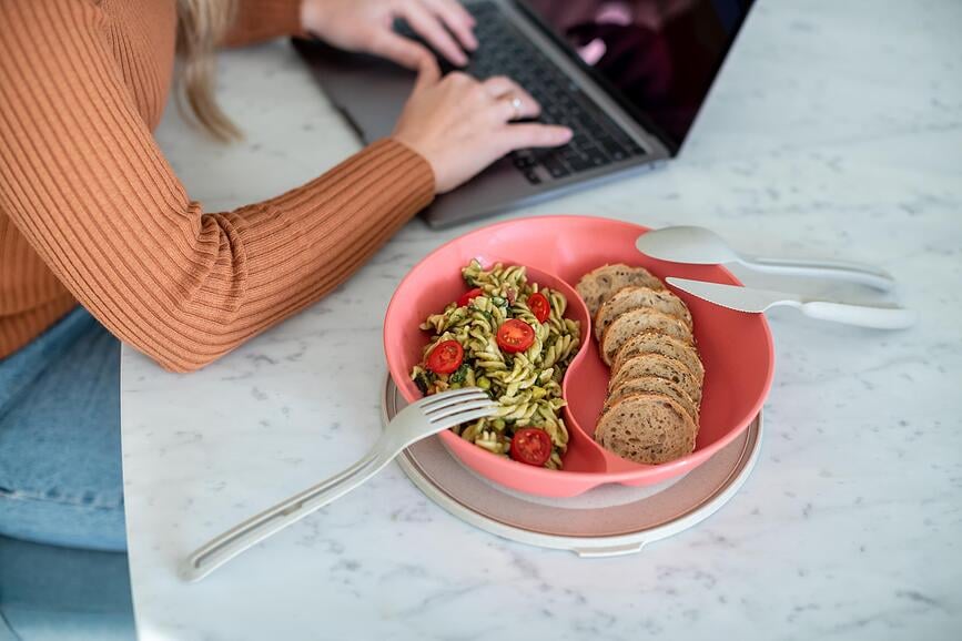 Connect Separee Organic Nature Zdjela s poklopcem plava