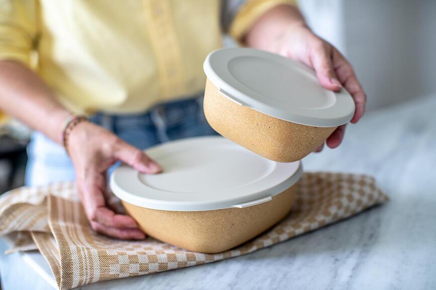 Contenedor Connect Organic Nature, 1,3 L, verde