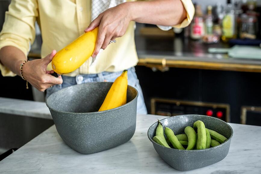 Contenedor Connect Organic Nature, 1,3 L, verde