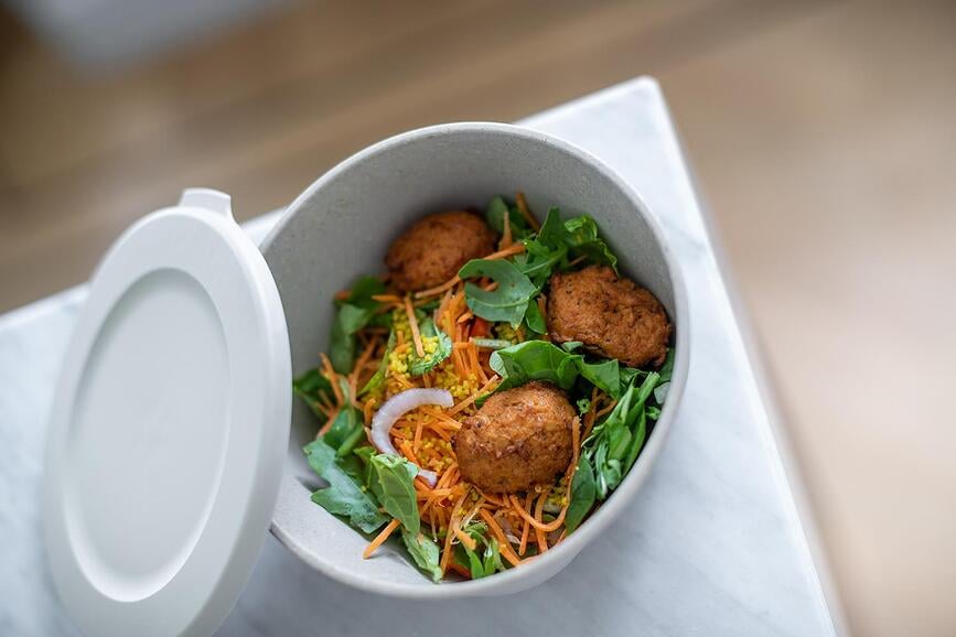 Contenedor Connect Organic Nature, 1,3 L, verde