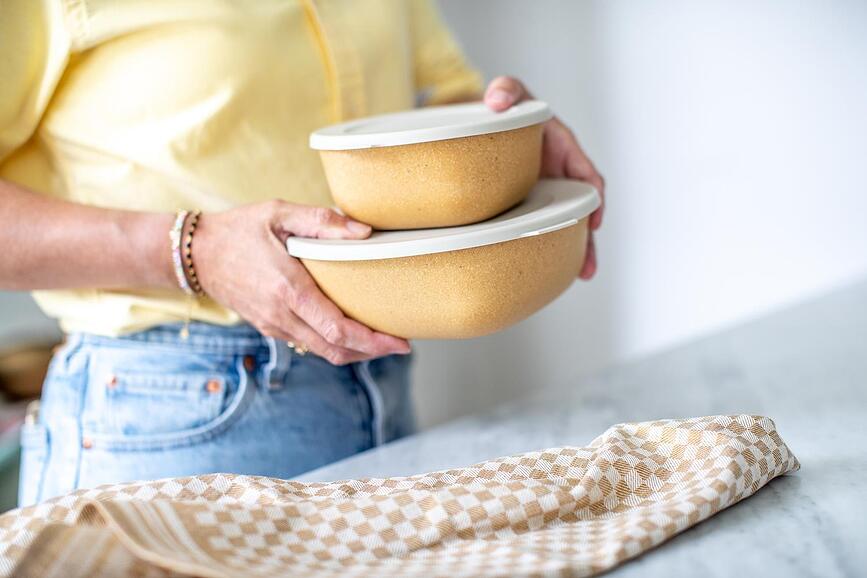 Contenedor Connect Organic Nature, 700 ml, gris