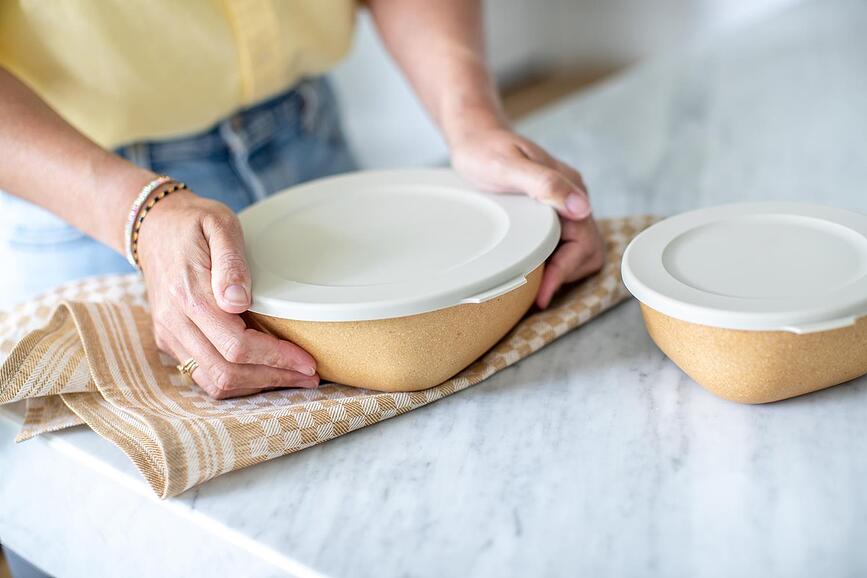 Contenedor Connect Organic Nature, 700 ml, gris