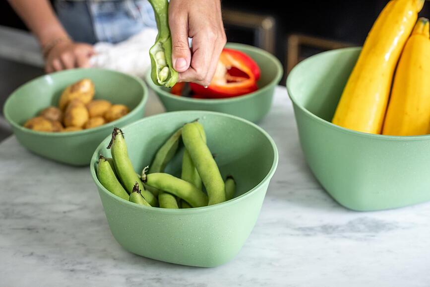 Contenedor Connect Organic Nature, 700 ml, gris