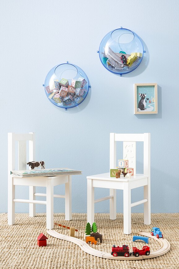 Contenedor decorativo colgante Orion, transparente