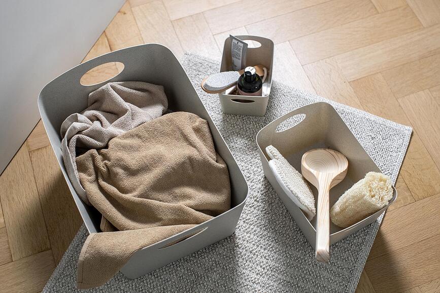 Caja de Almacenamiento Boxxx Recycled L, beige