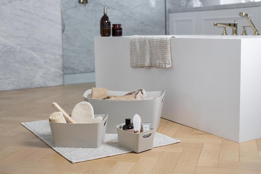 Caja de Almacenamiento Boxxx Recycled L, beige