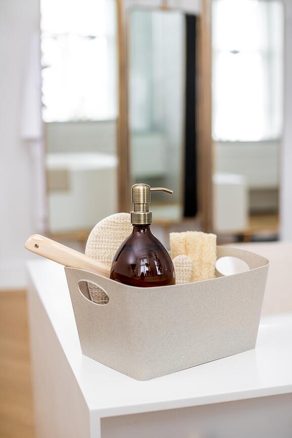 Contenedor reciclado Boxxx, tamaño M, beige