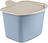 Cubo de basura Bibo Organic Nature, celeste