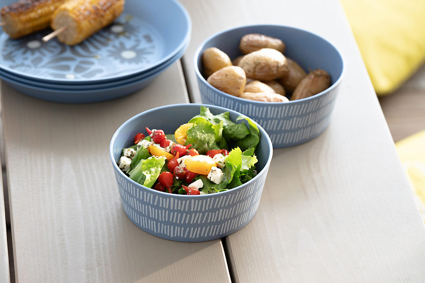 Cuenco Blomster Bowl 0,9 l, azul