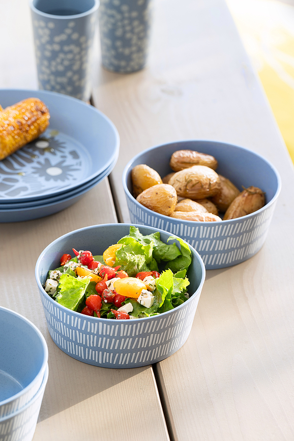 Cuenco Blomster Bowl 0,9 l, azul