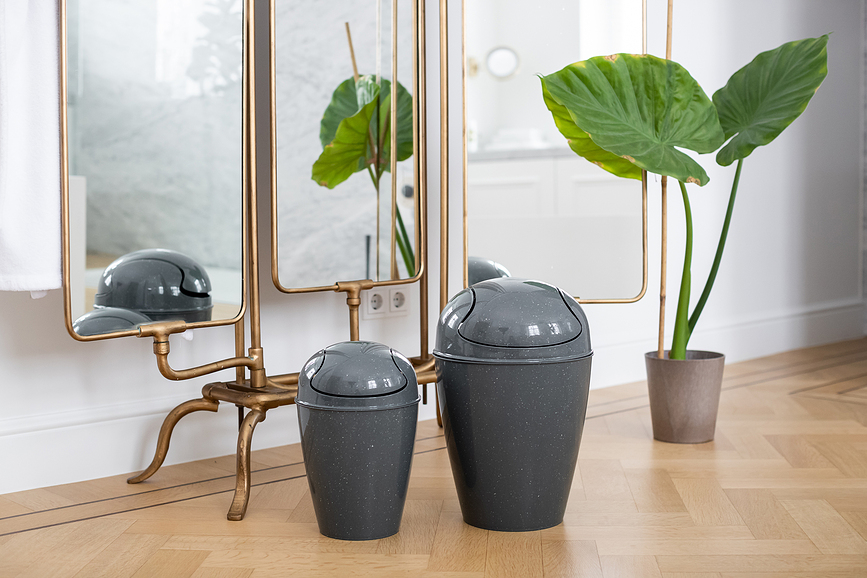 Del Recycled Koš za smeti M, bež