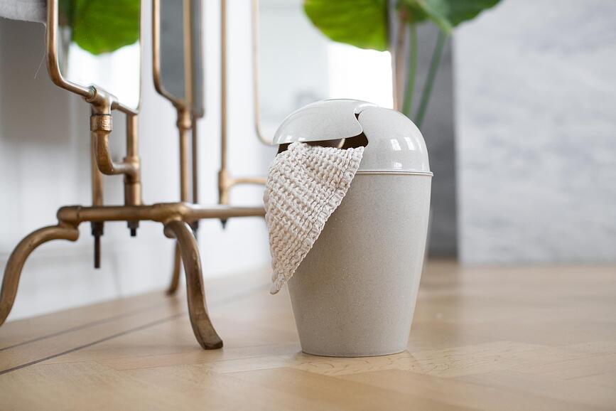 Del Recycled Koš za smeti M, bež