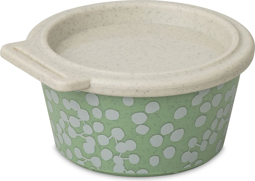 Δοχείο φαγητού Blomster Box Dot 250 ml, πράσινο