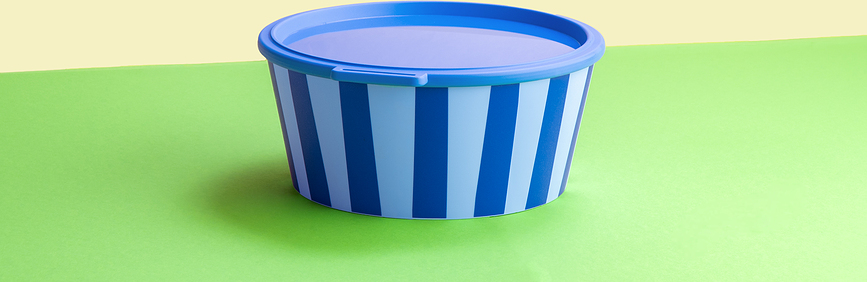 Δοχείο φαγητού Nora Box Stripes 2,2 l