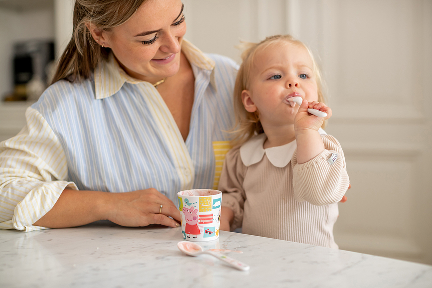 Easy Eater Pat' Patrouille Tasse pour enfant avec couverts, Set 3 pièces