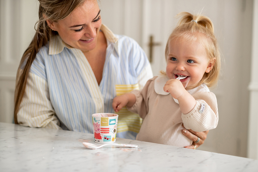 Easy Eater Pat' Patrouille Tasse pour enfant avec couverts, Set 3 pièces