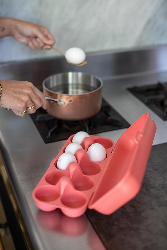 Eggs To Go Organic Nature Δοχείο για Αυγά, γκρι