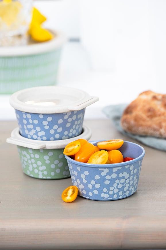 Fiambrera Blomster Box Daisy 700 ml, azul