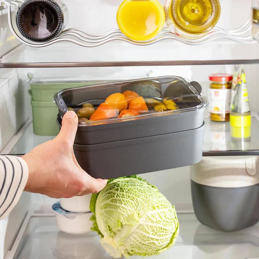 Fiambrera Stakk verde