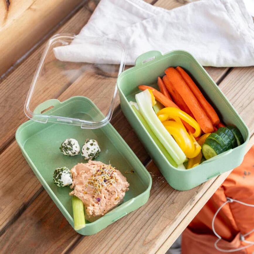 Fiambrera Stakk verde