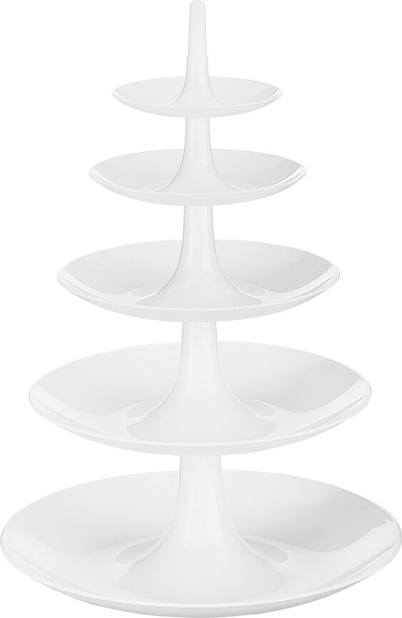 Fuente de Servir de Pisos Babell Big, blanco pastel