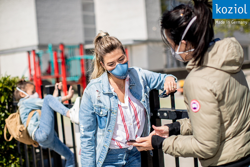 HI Zaščitna maska, roza