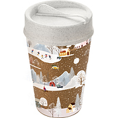 Iso To Go Organic Nature Winter Wonderland Kubek termiczny