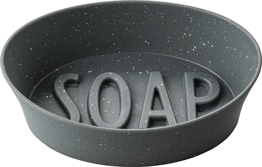 Jabonera reciclada Soap, gris