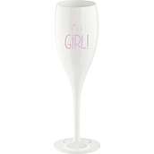 Kieliszek do szampana Cheers z napisem It's a Girl