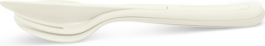 Klikk Σετ Μαχαιροπίρουνα, λευκό, 3 τμχ