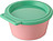 Køkkenbeholder Nora 250 ml grøn-pink med låg