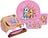 Koziol Set de Vaisselle Pat' Patrouille, rose, Set 3 pièces