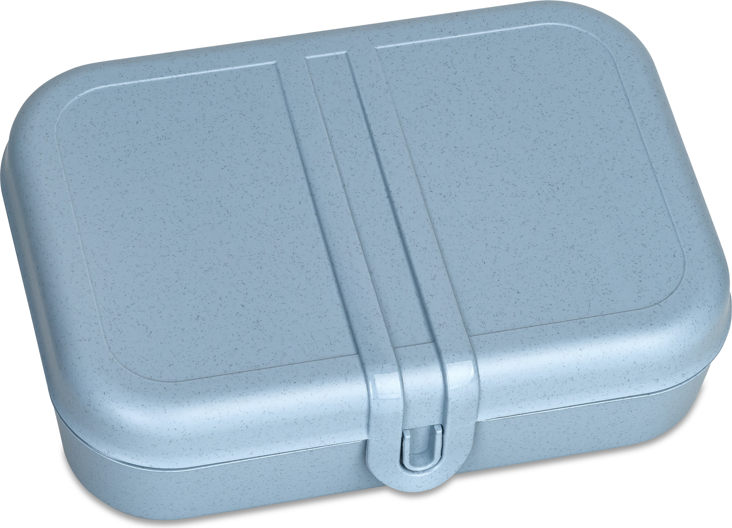 Lunchbox Pascal Organic L błękitny z przegródką