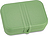 Lunchbox Pascal Organic L verde chiaro con scomparti