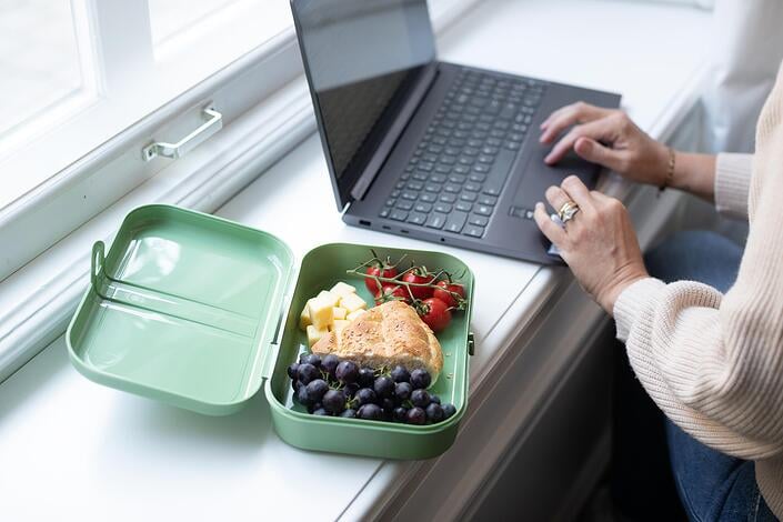 Lunchbox Pascal Organic L z przegródką