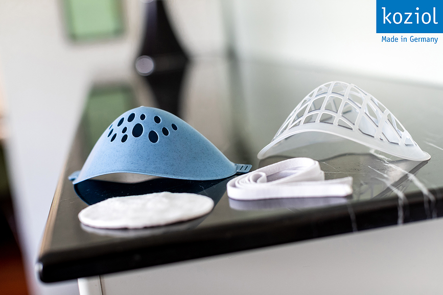 Mascarilla protectora HI, rosa