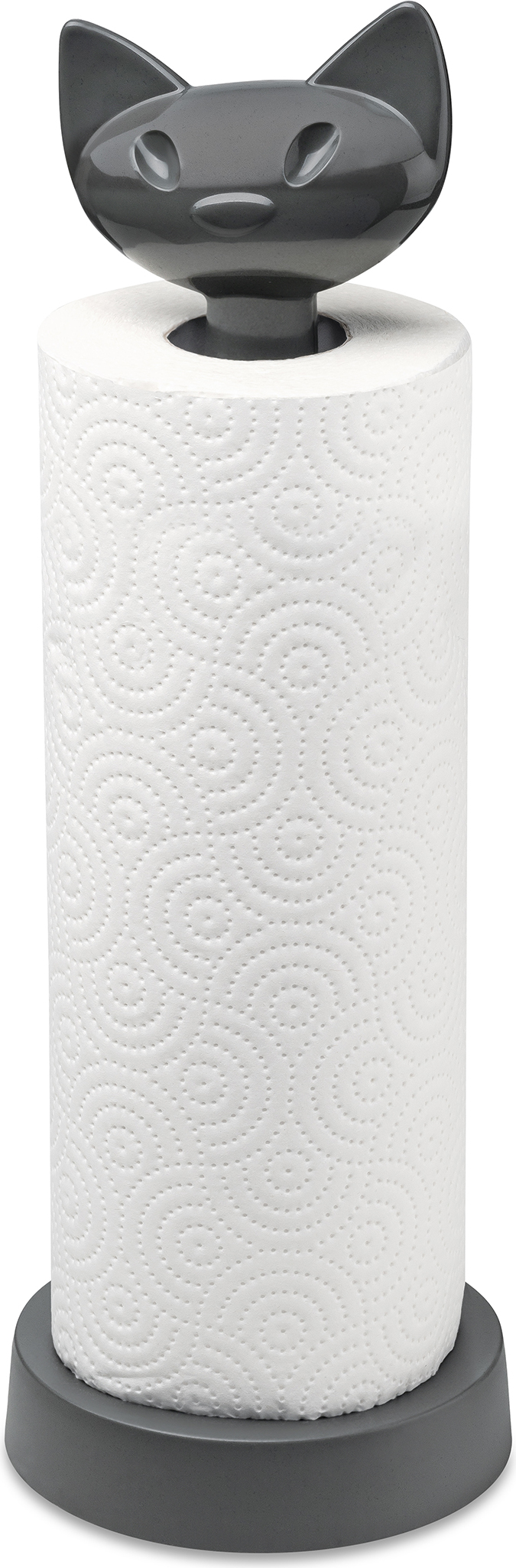 Holder for kitchen towels MIAOU Koziol organic grey 