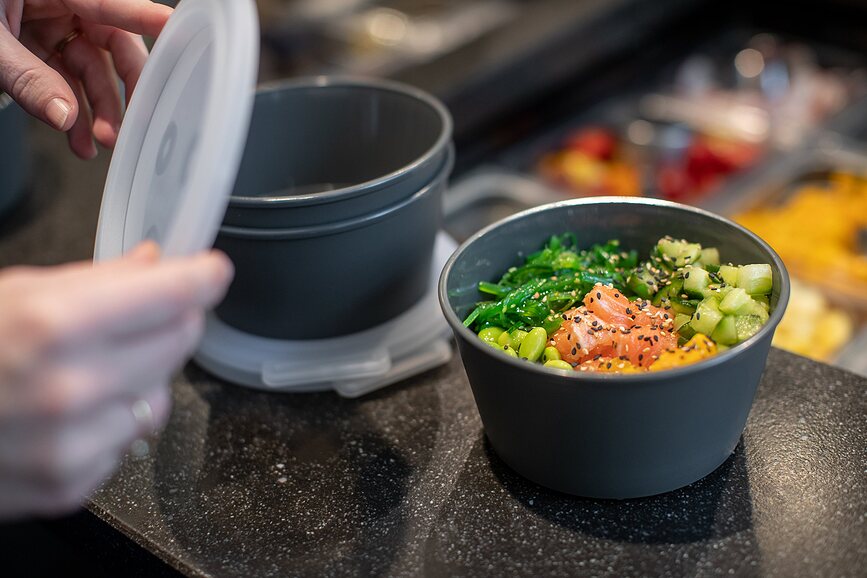 Move Organic Nature Bol avec couvercle, 250 ml