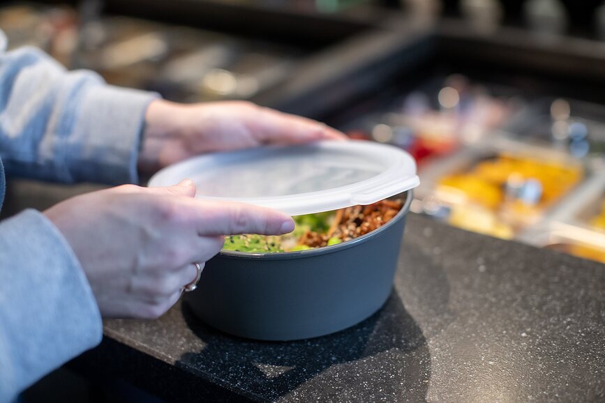 Move Organic Nature Bol avec couvercle, 250 ml