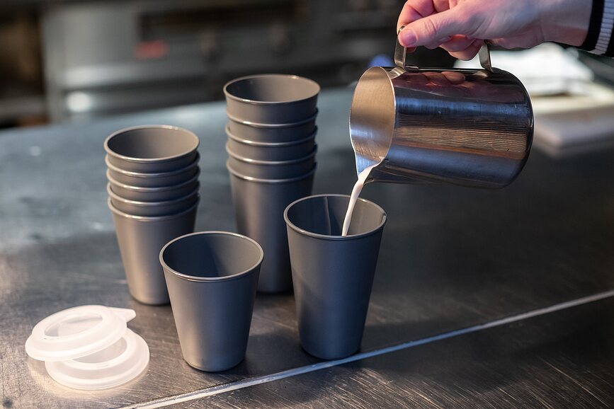 Move Organic Nature Κούπα, με στόμιο και καπάκι, 300 ml