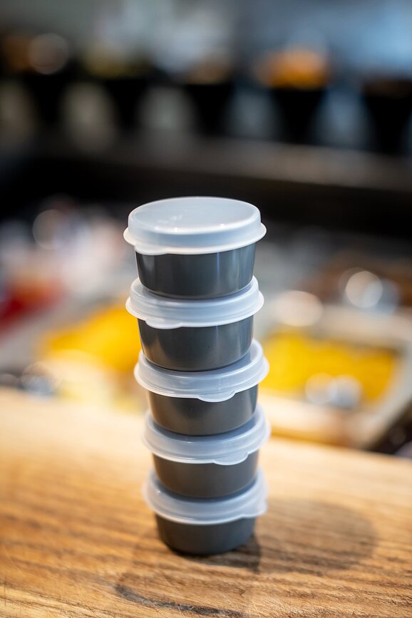 Move Organic Nature Posodica za omako s pokrovom, 30 ml