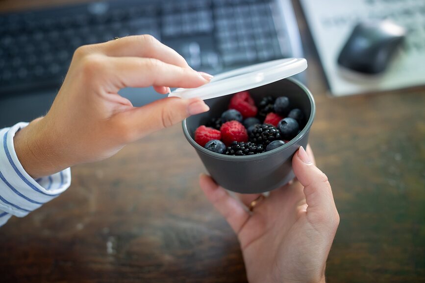 Move Organic Nature Skleda s pokrovom, 250 ml