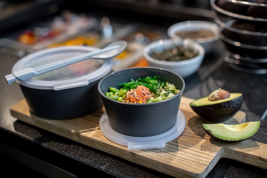 Move Organic Nature Skleda s pokrovom, 250 ml