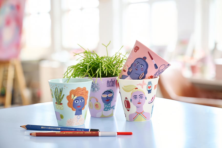 Mugg Nora Cup M Sisters Move 300 ml