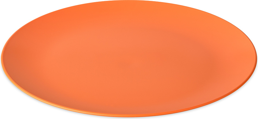 Nora M Assiette Plate, corail